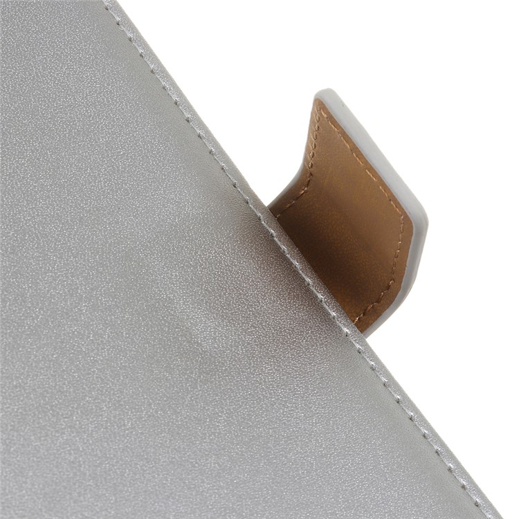 Wallet Leather Stand Case for Samsung Galaxy Note 10 Pro - Silver-6