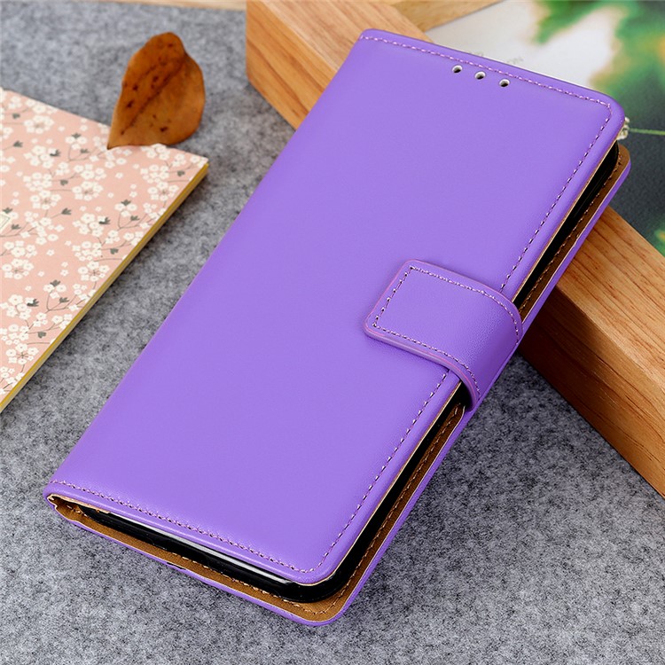 Wallet Leather Stand Case for Samsung Galaxy Note 10 - Purple-10