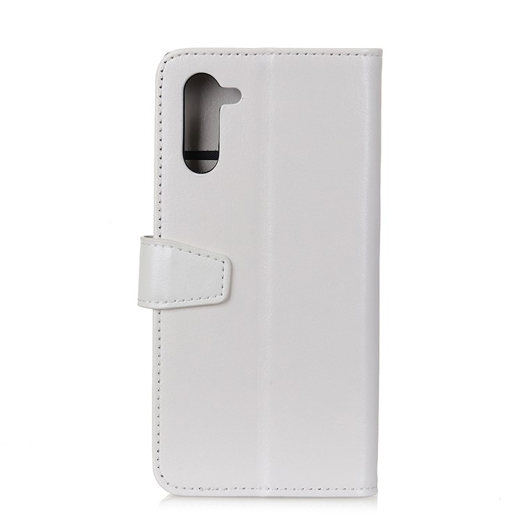 Crazy Horse Leather Wallet Stand Case for Samsung Galaxy Note 10 - White-10