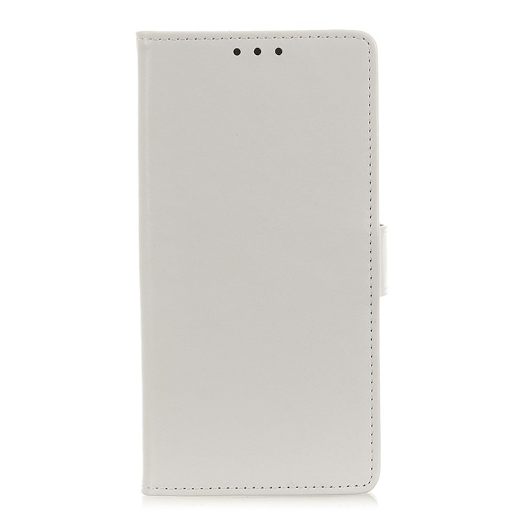 Crazy Horse Leather Wallet Stand Case for Samsung Galaxy Note 10 - White-2