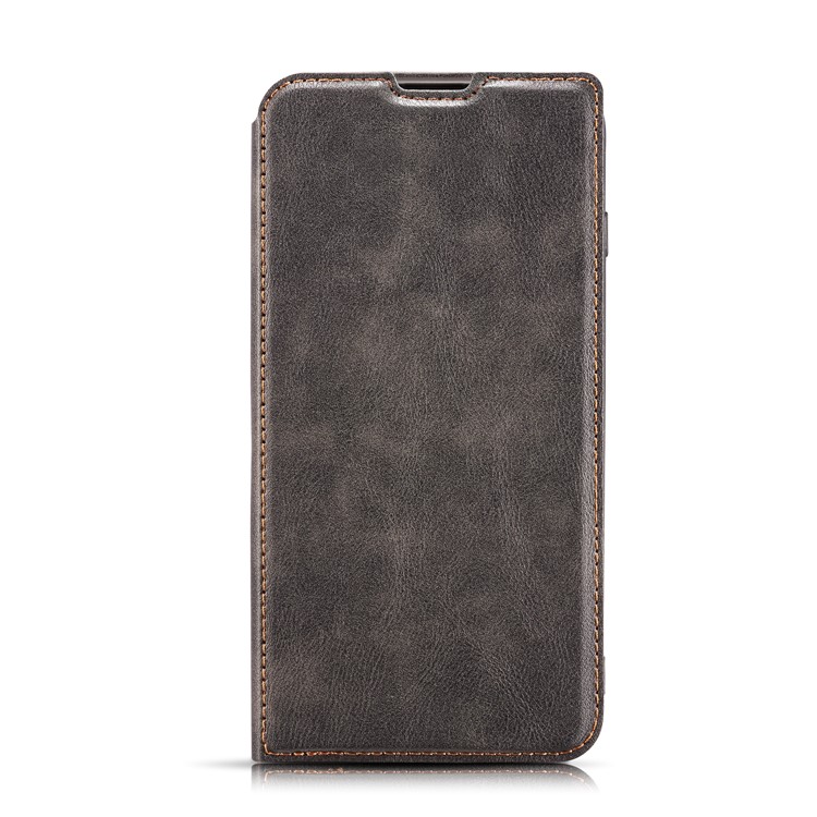 Ultra-thin Leather Flip Phone Cover with Card Slots for Samsung Galaxy S10 5G - Black-10