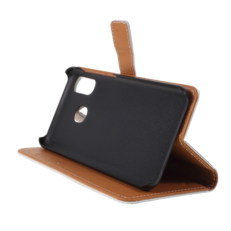 Pattern Printing Leather Wallet Case for Samsung Galaxy A20e - Police Public Call Box-2