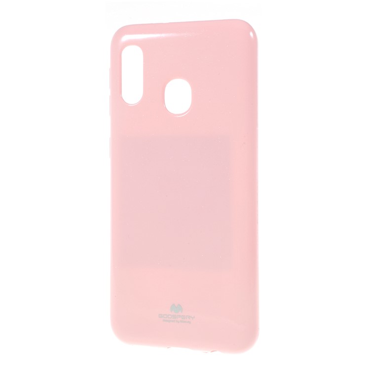 MERCURY GOOSPERY Glitter Powder TPU Phone Shell for Samsung Galaxy A20e - Pink-2