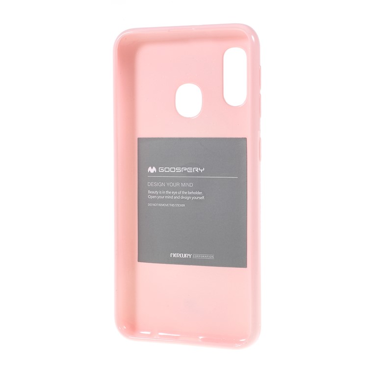 MERCURY GOOSPERY Glitter Powder TPU Phone Shell for Samsung Galaxy A20e - Pink-3