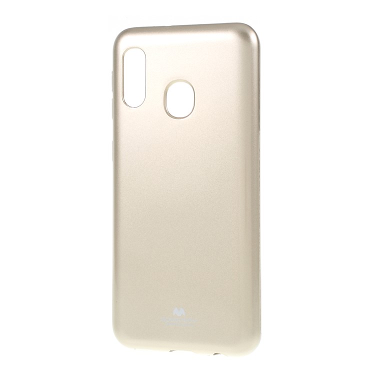 MERCURY GOOSPERY Glitter Powder TPU Phone Shell for Samsung Galaxy A20e - Gold-2