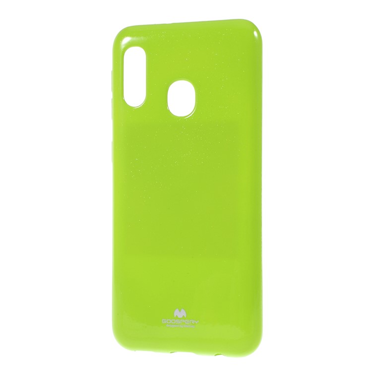 MERCURY GOOSPERY Glitter Powder TPU Phone Shell for Samsung Galaxy A20e - Green-2