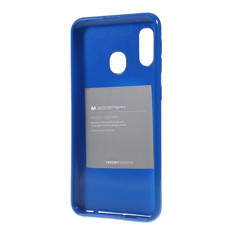 MERCURY GOOSPERY Glitter Powder TPU Phone Shell for Samsung Galaxy A20e - Blue-3