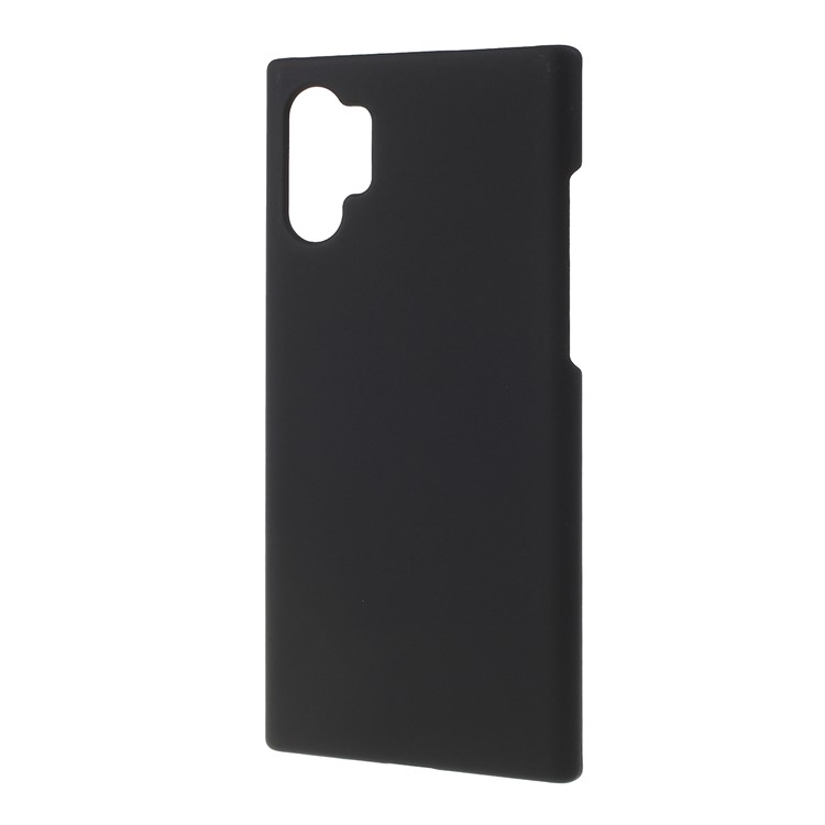 Glossy Rubberized Hard PC Phone Cover for Samsung Galaxy Note 10 Pro - Black-2