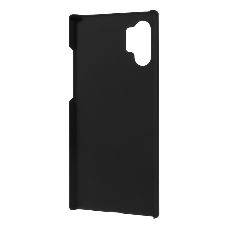 Glossy Rubberized Hard PC Phone Cover for Samsung Galaxy Note 10 Pro - Black-3