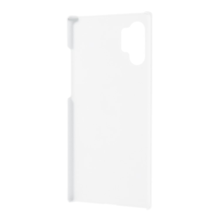 Glossy Rubberized Hard PC Phone Cover for Samsung Galaxy Note 10 Pro - Transparent-3