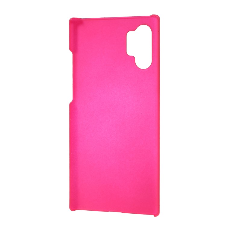 Glossy Rubberized Hard PC Phone Cover for Samsung Galaxy Note 10 Pro - Rose-3
