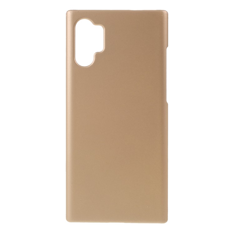 Glossy Rubberized Hard PC Phone Cover for Samsung Galaxy Note 10 Pro - Gold-1