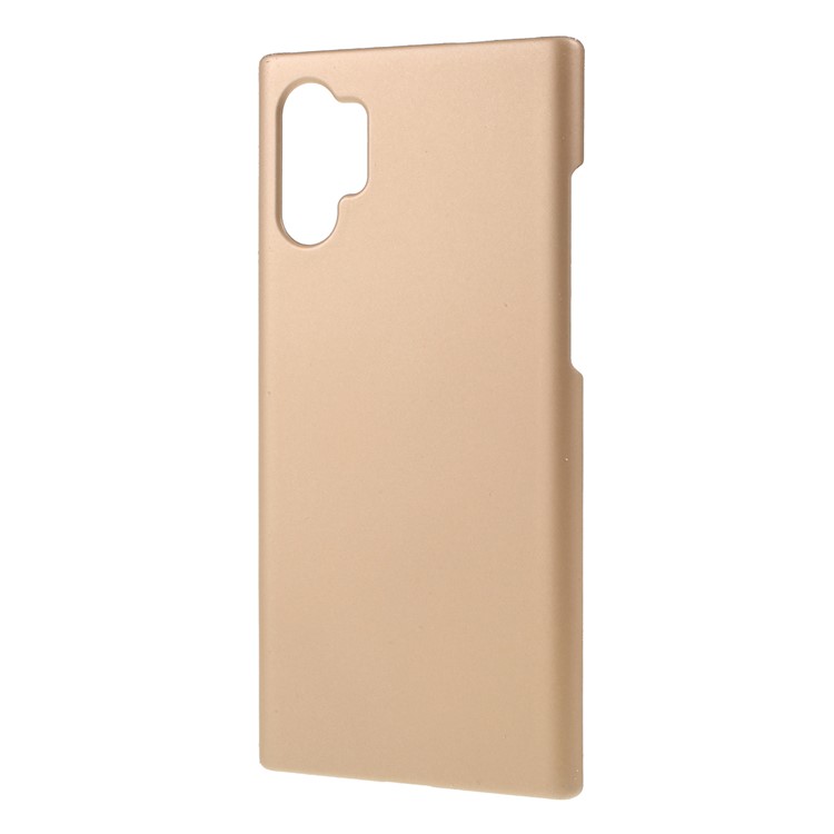 Glossy Rubberized Hard PC Phone Cover for Samsung Galaxy Note 10 Pro - Gold-2