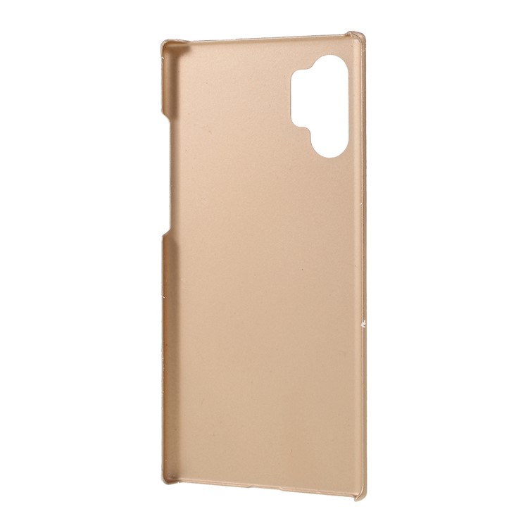 Glossy Rubberized Hard PC Phone Cover for Samsung Galaxy Note 10 Pro - Gold-3
