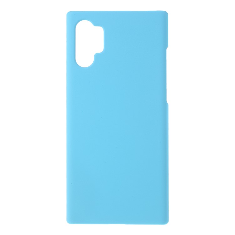 Glossy Rubberized Hard PC Phone Cover for Samsung Galaxy Note 10 Pro - Baby Blue-1