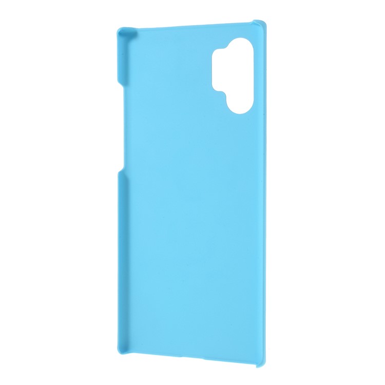 Glossy Rubberized Hard PC Phone Cover for Samsung Galaxy Note 10 Pro - Baby Blue-3