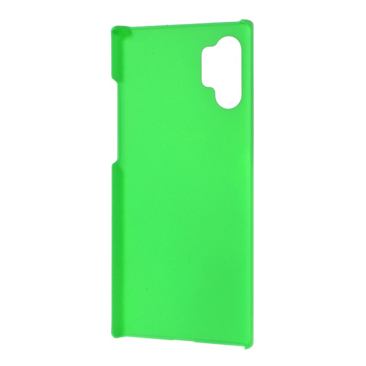 Glossy Rubberized Hard PC Phone Cover for Samsung Galaxy Note 10 Pro - Green-3