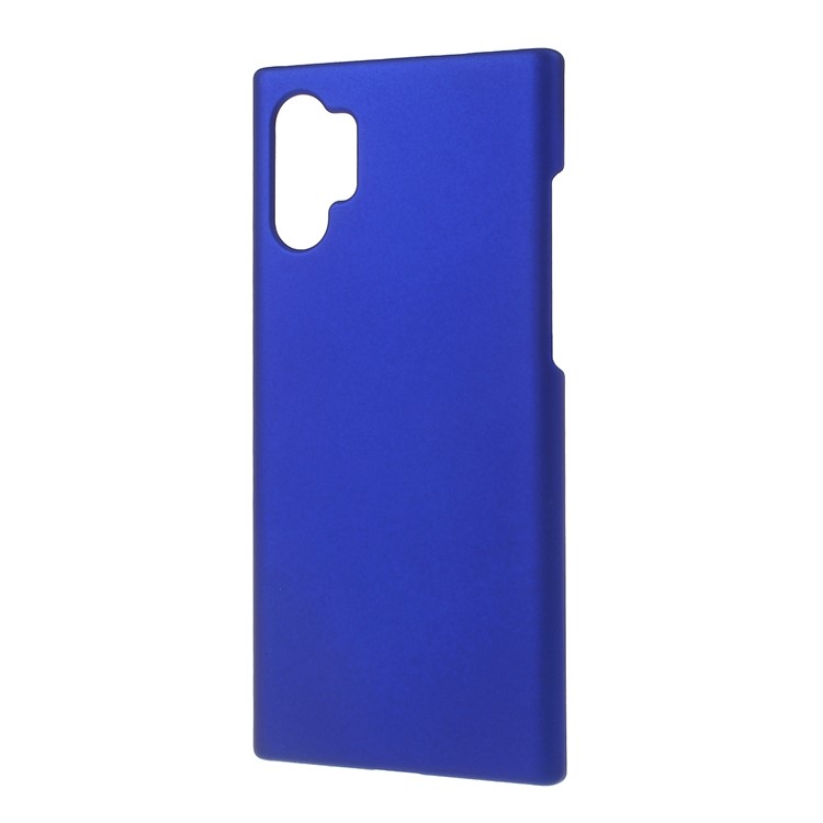 Glossy Rubberized Hard PC Phone Cover for Samsung Galaxy Note 10 Pro - Dark Blue-2