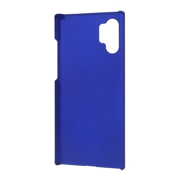 Glossy Rubberized Hard PC Phone Cover for Samsung Galaxy Note 10 Pro - Dark Blue-3