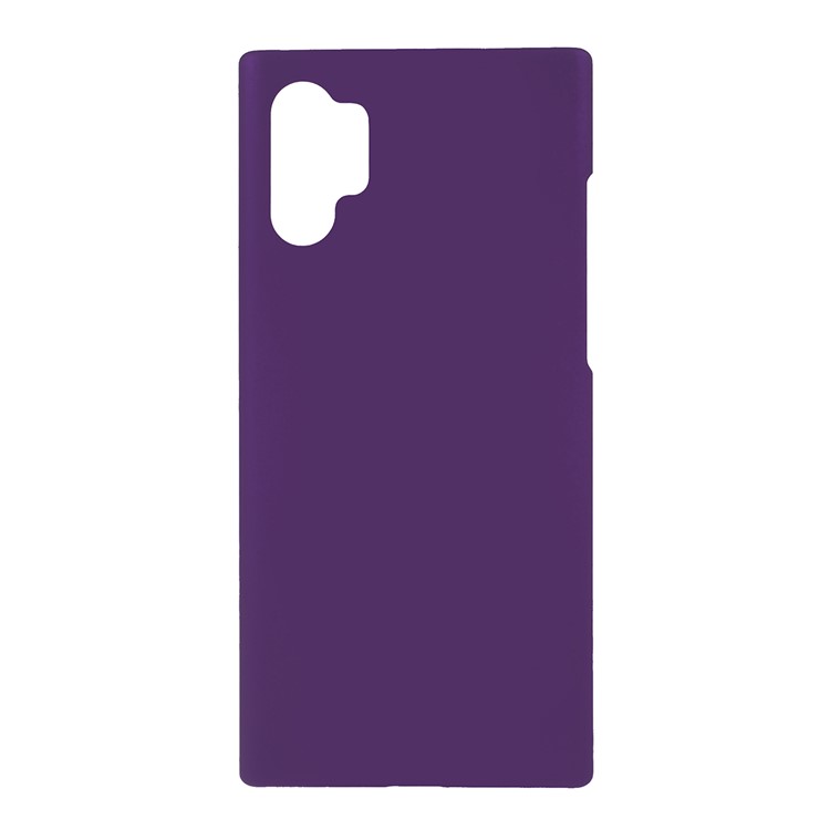 Glossy Rubberized Hard PC Phone Cover for Samsung Galaxy Note 10 Pro - Purple-1