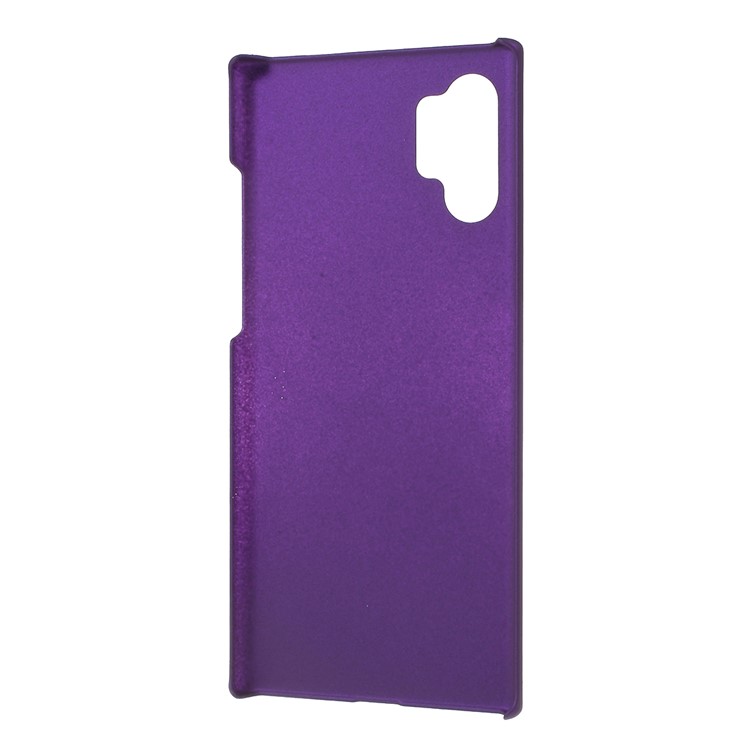 Glossy Rubberized Hard PC Phone Cover for Samsung Galaxy Note 10 Pro - Purple-3
