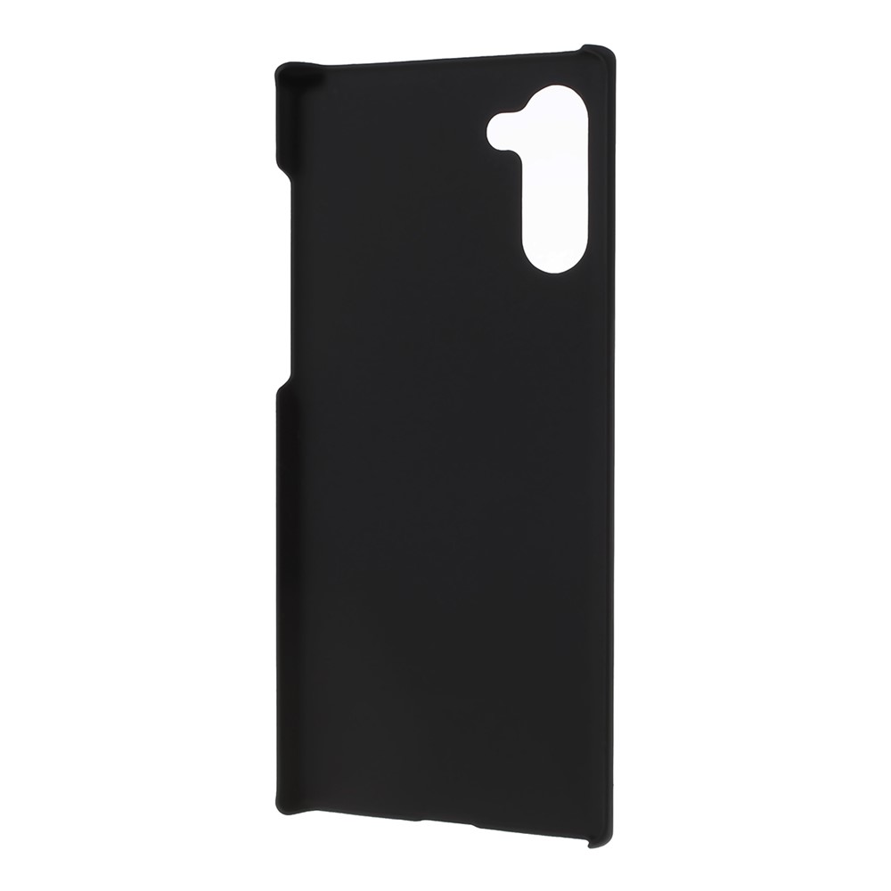 Coque Caoutchoutée Dure De Téléphone Pour PC Couvrant La Coque Pour Samsung Galaxy Note 10 - Noir-3