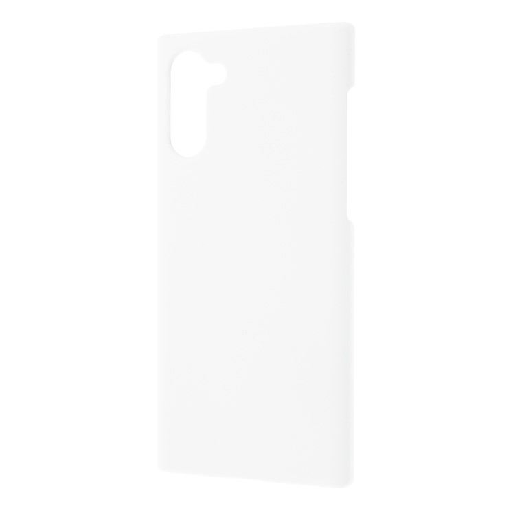 Glossy Rubberized Hard PC Phone Shell Covering Case for Samsung Galaxy Note 10 / Note 10 5G - Transparent-2