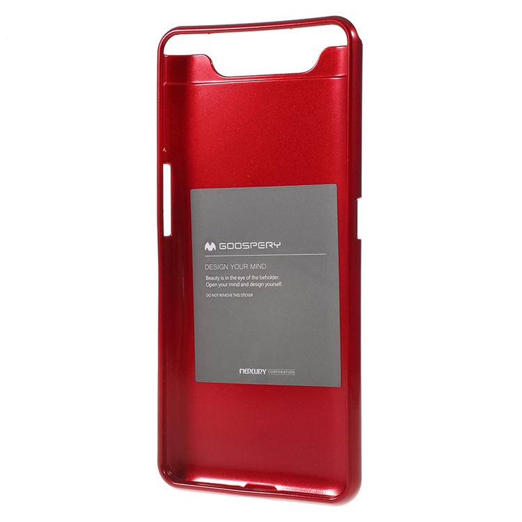 MERCURY GOOSPERY Flash Powder TPU Case for Samsung Galaxy A80/A90 - Red-3