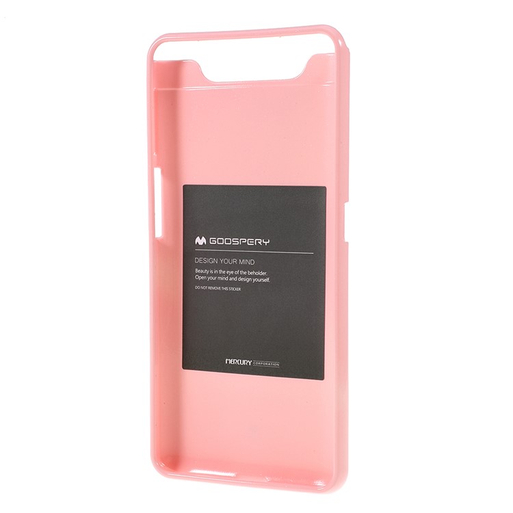 MERCURY GOOSPERY Flash Powder TPU Case for Samsung Galaxy A80/A90 - Pink-3