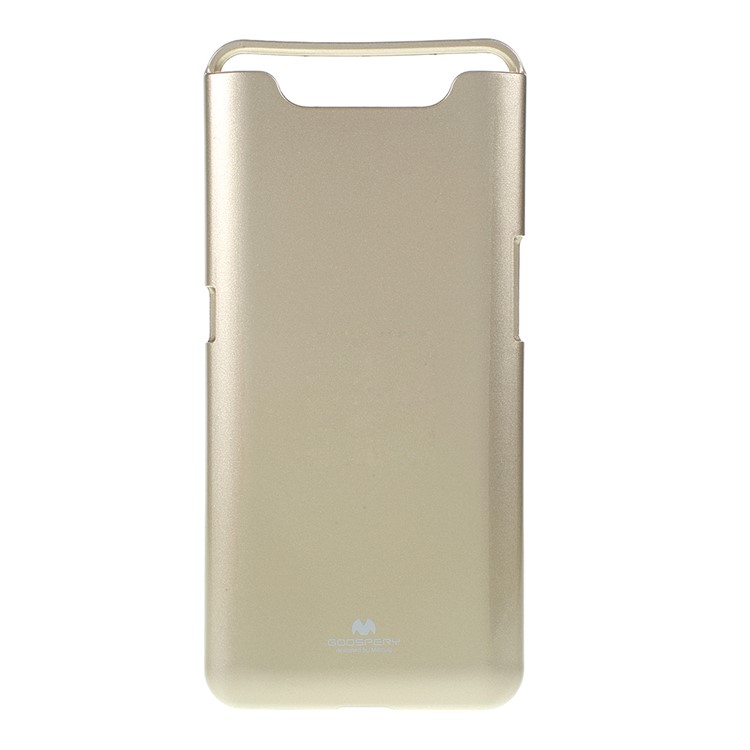 Coque En TPU MERCURY GOOSPERY Avec Poudre Flash Pour Samsung Galaxy A80 / A90 - Or-1