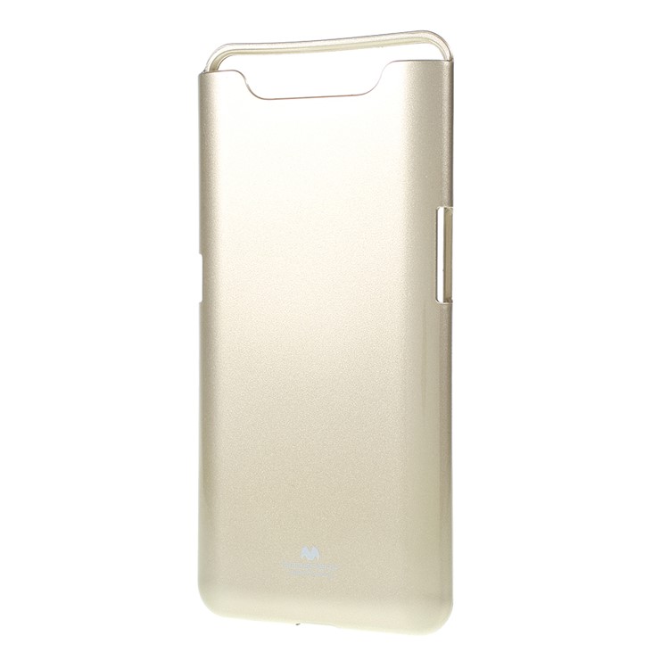 Coque En TPU MERCURY GOOSPERY Avec Poudre Flash Pour Samsung Galaxy A80 / A90 - Or-2