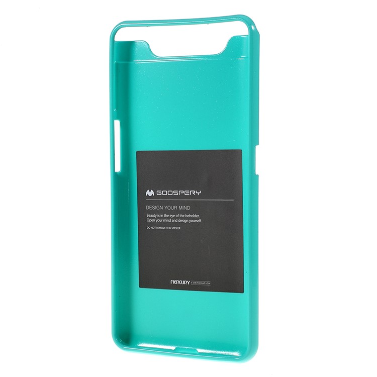 MERCURY GOOSPERY Flash Powder TPU Case for Samsung Galaxy A80/A90 - Baby Blue-3