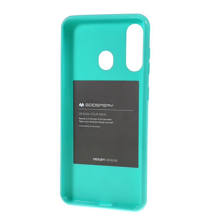 MERCURY GOOSPERY Flash Powder TPU Case for Samsung Galaxy A60/M40 - Baby Blue-3