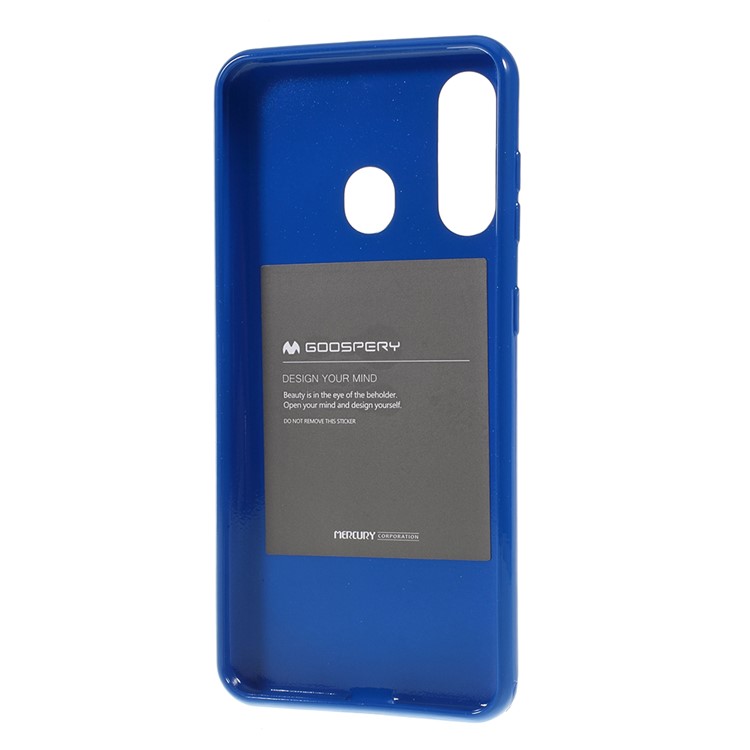 MERCURY GOOSPERY Flash Powder TPU Case for Samsung Galaxy A60/M40 - Dark Blue-3