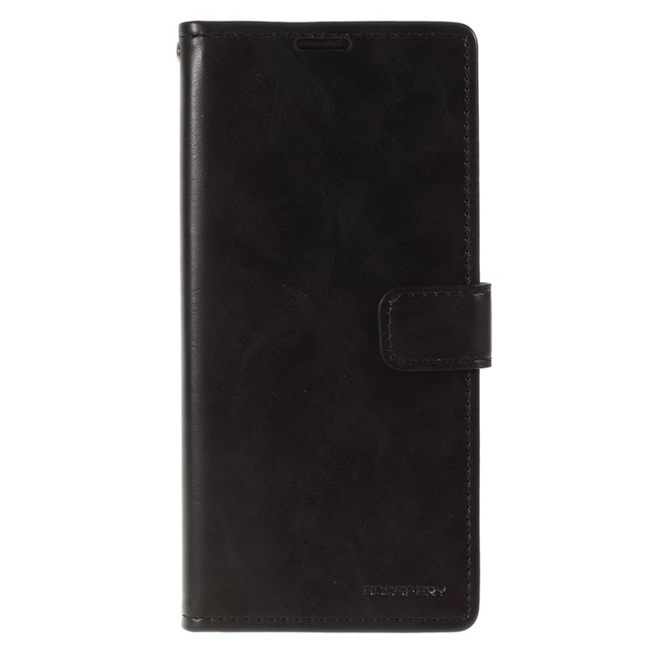MERCURY GOOSPERY Blue Moon Leather Wallet Case for Samsung Galaxy S10 5G - Black-3