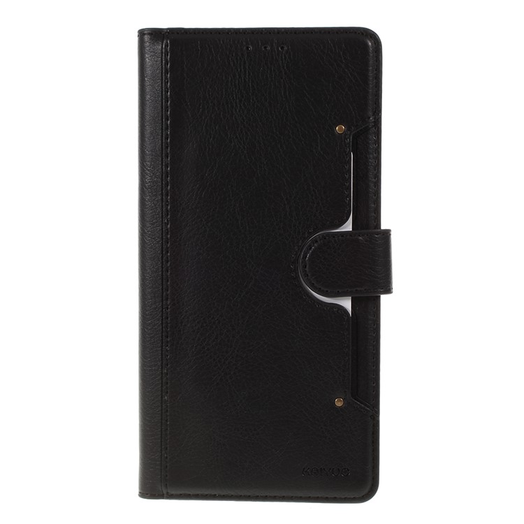 KAIYUE Premium PU Leather Wallet Casing with Stand for Samsung Galaxy S10 5G - Black-3