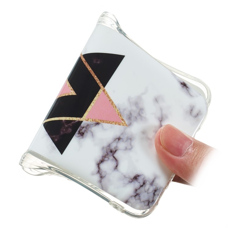 Marble Pattern IMD TPU Shell Case for Samsung Galaxy A50 - Style A-4