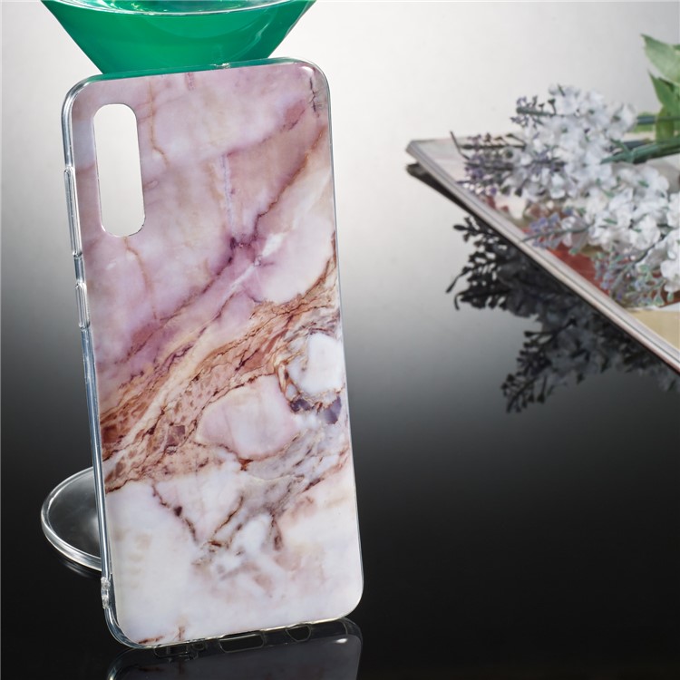 Custodia In Similpelle IMD Custodia In TPU Per Samsung Galaxy A50 - Stile P-5