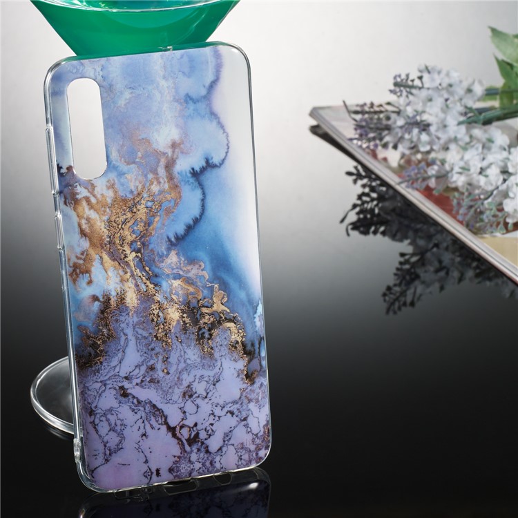 Marble Pattern IMD TPU Case for Samsung Galaxy A50/A50s/A30s - Style K-5