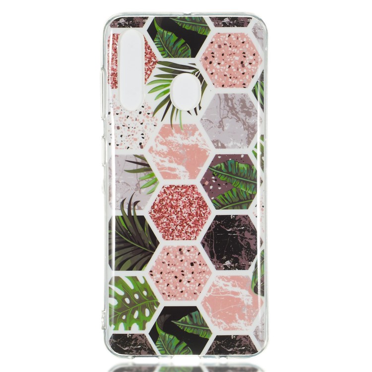 Marble Pattern IMD TPU Protection Case for Samsung Galaxy A60 - Style A-2