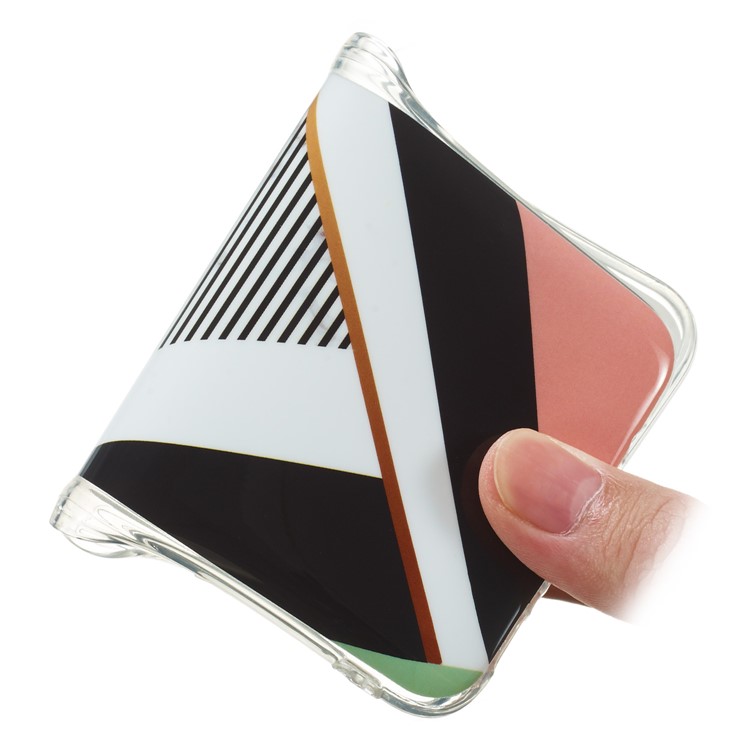 Marble Pattern IMD TPU Protection Case for Samsung Galaxy A60 - Style D-4