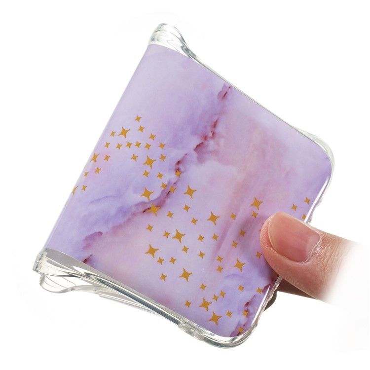 Marble Pattern IMD TPU Protection Case for Samsung Galaxy A60 - Style G-4