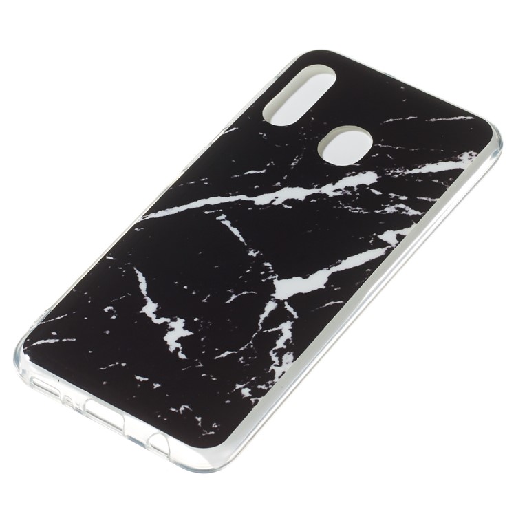 Marble Pattern IMD TPU Cover for Samsung Galaxy A20e - Style L-3