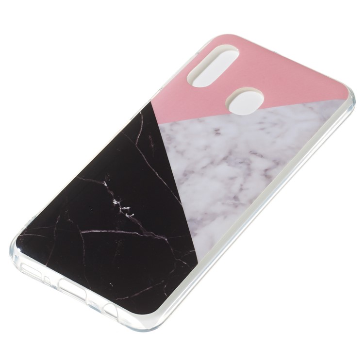 Marble Pattern IMD TPU Case for Samsung Galaxy A20e - Style C-3