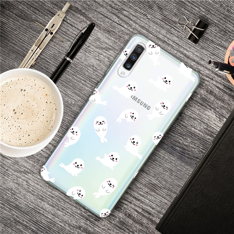 

Шаблон Печати Ясно ТПУ Сотовый Телефон Чехол Для Samsung Galaxy A50 - Печать, Galaxy A50