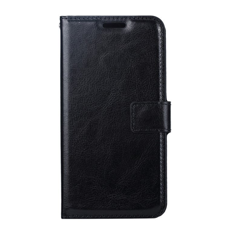 Photo Slot Leather Phone Shell for Samsung Galaxy S10 5G - Black-2