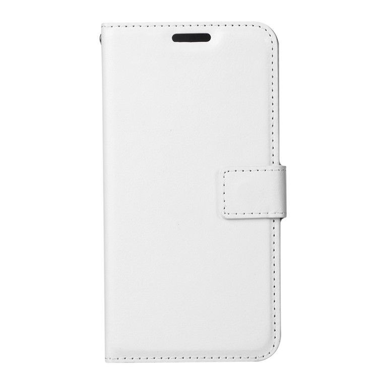 Photo Slot Leather Phone Shell for Samsung Galaxy S10 5G - White-2