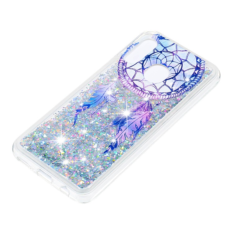 Floating Glitter Powder Sequins TPU Back Case Shell for Samsung Galaxy A20e / A10e - Dream Catcher-6