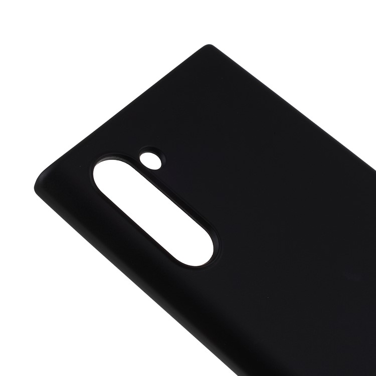 All Wrapped Back and Edges Liquid Silicone Phone Cover for Samsung Galaxy Note 10 - Black-4