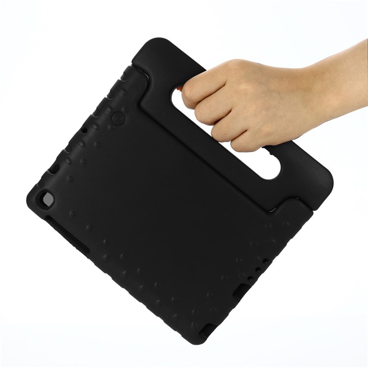 Drop-proof EVA Foam Tablet Shell with Kickstand for Samsung Galaxy Tab A 8.0 (2019) with S Pen P200 P205 - Black-6